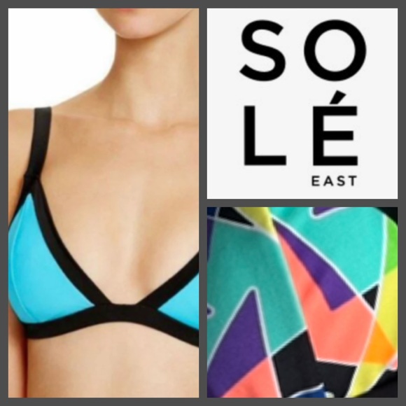 NWT SOLE EAST Triangle Sobe Top - Picture 1 of 5